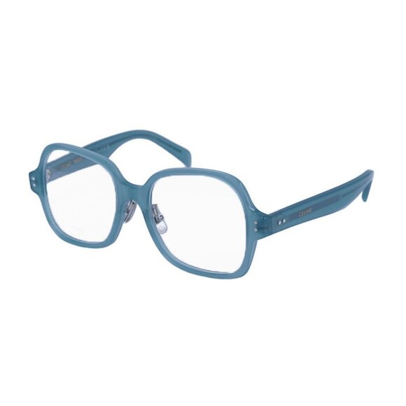 NEW CL50148F 093 CELINE EYEGLASSES WOMEN SQUARE GREEN EYEWEAR - Picture 1 of 3